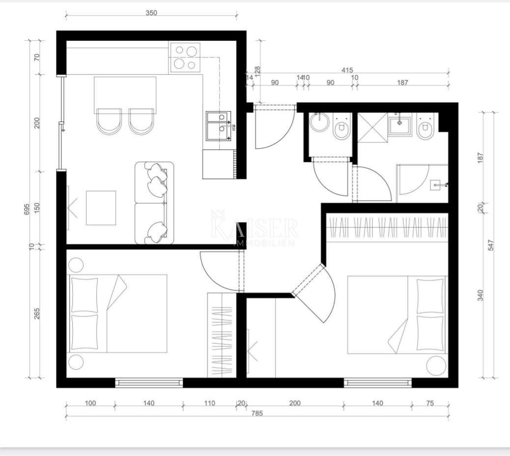 Flat For sale - Zadarska Pag