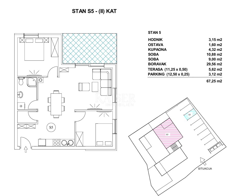 Flat For sale - Zadarska Pag