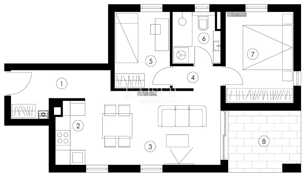 Apartment Zu verkaufen - Zadarska Zadar