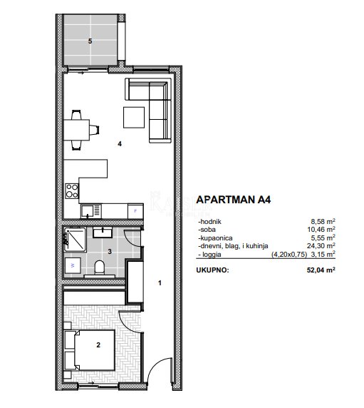 Apartment Zu verkaufen - Splitsko-dalmatinska Trogir