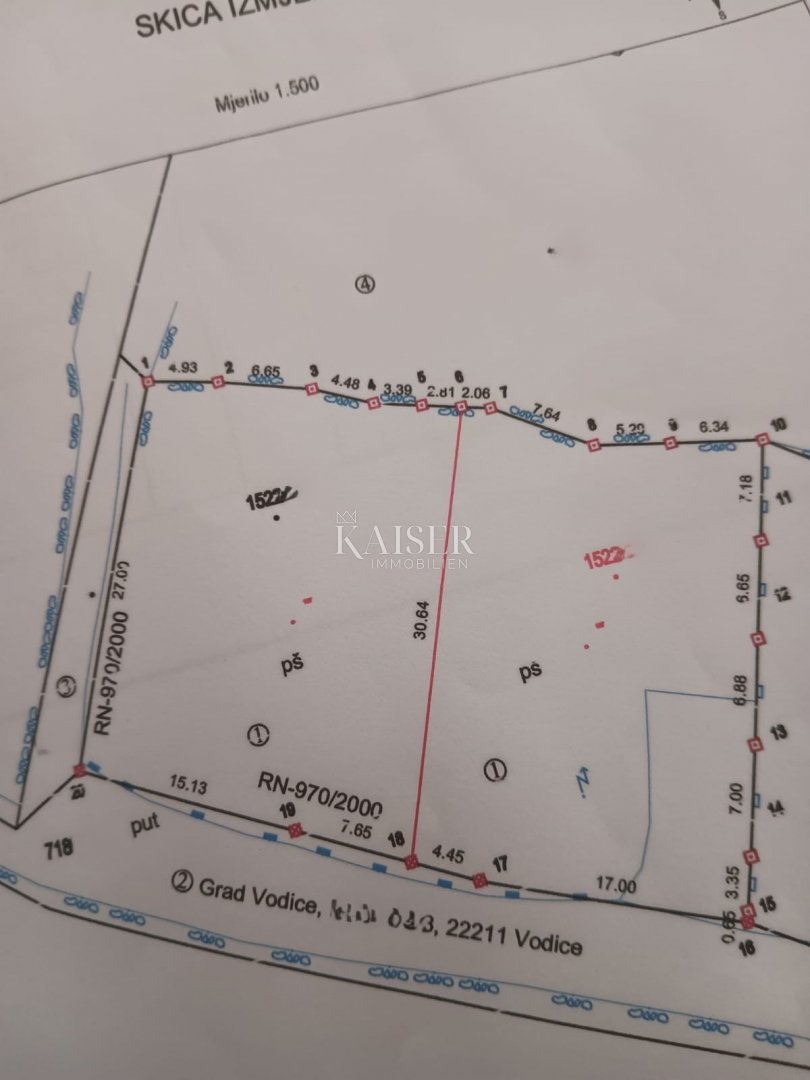 Parcela Naprodaj - Šibensko-kninska Vodice