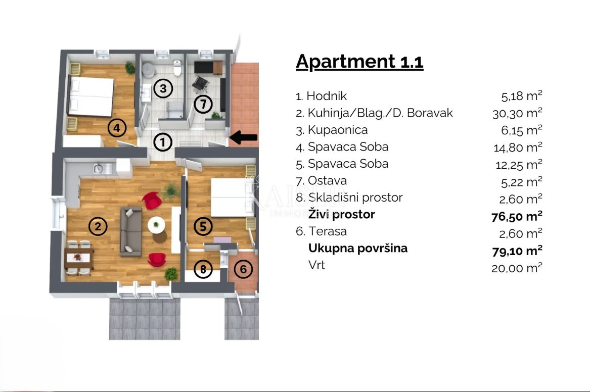 Apartma Naprodaj - Istarska Buje