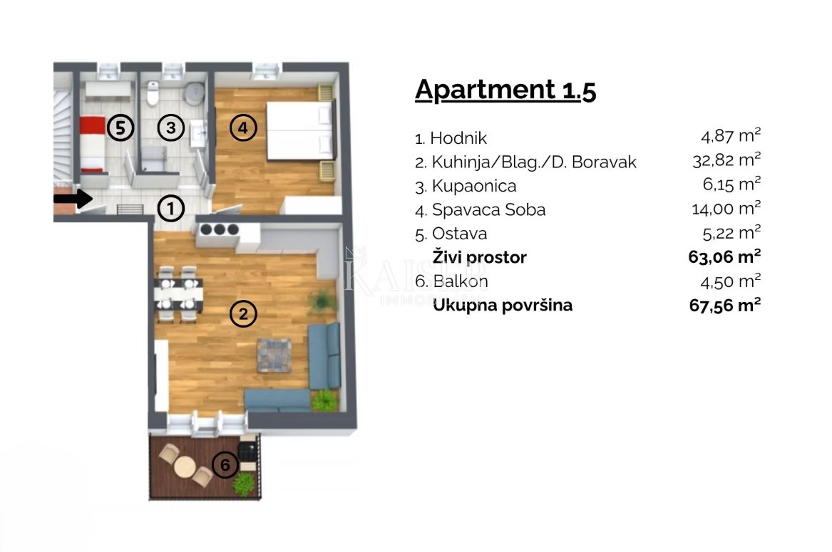 Apartma Naprodaj - Istarska Buje
