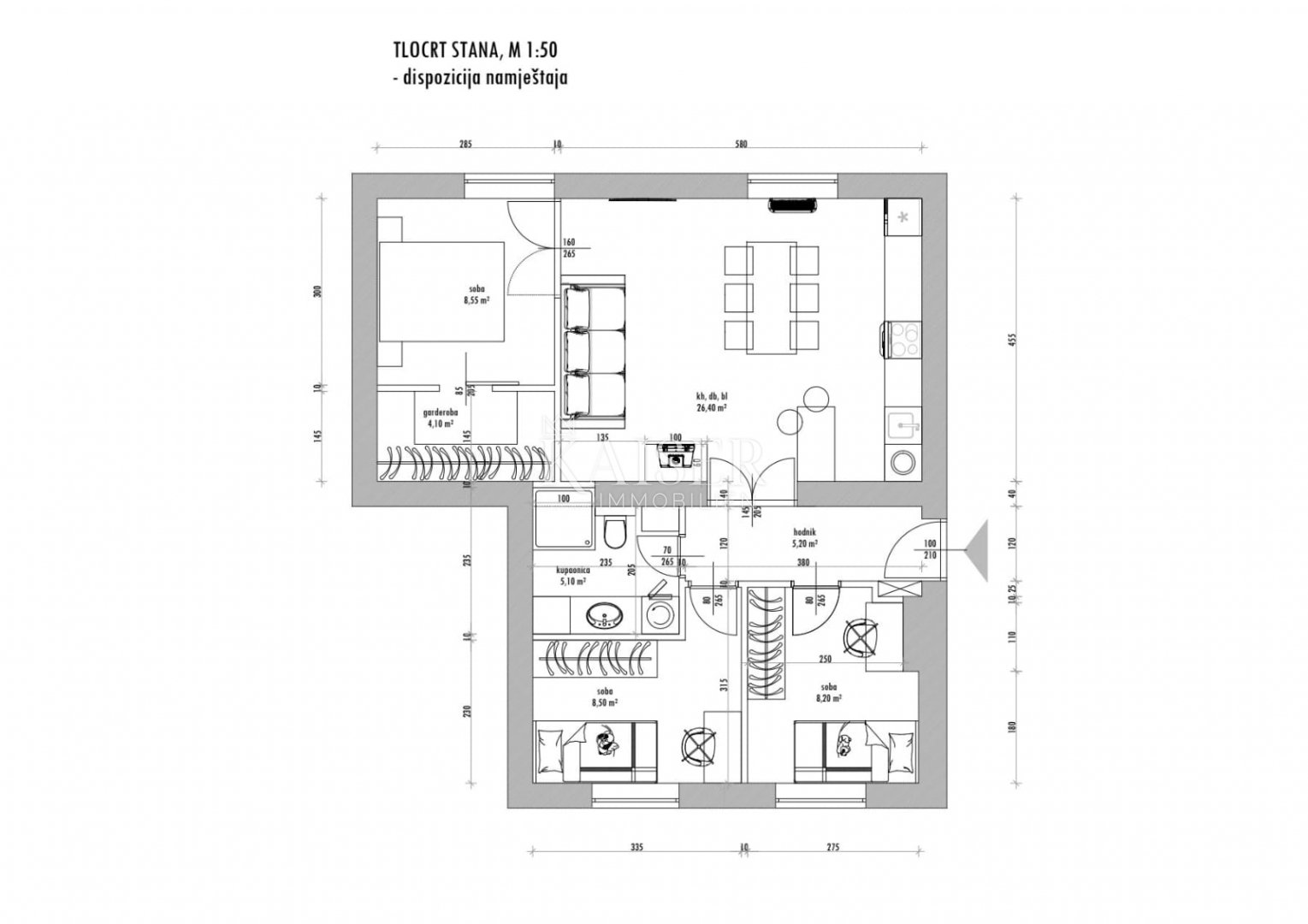 Apartma Naprodaj - Zadarska Zadar