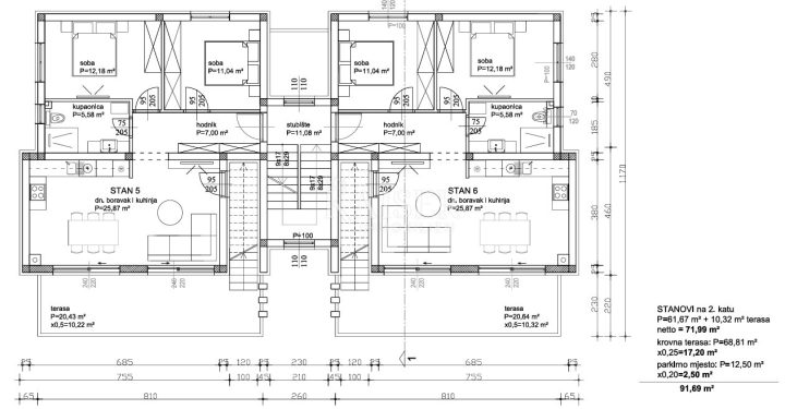 Apartment Zu verkaufen - Zadarska Sukošan - foto 4/15