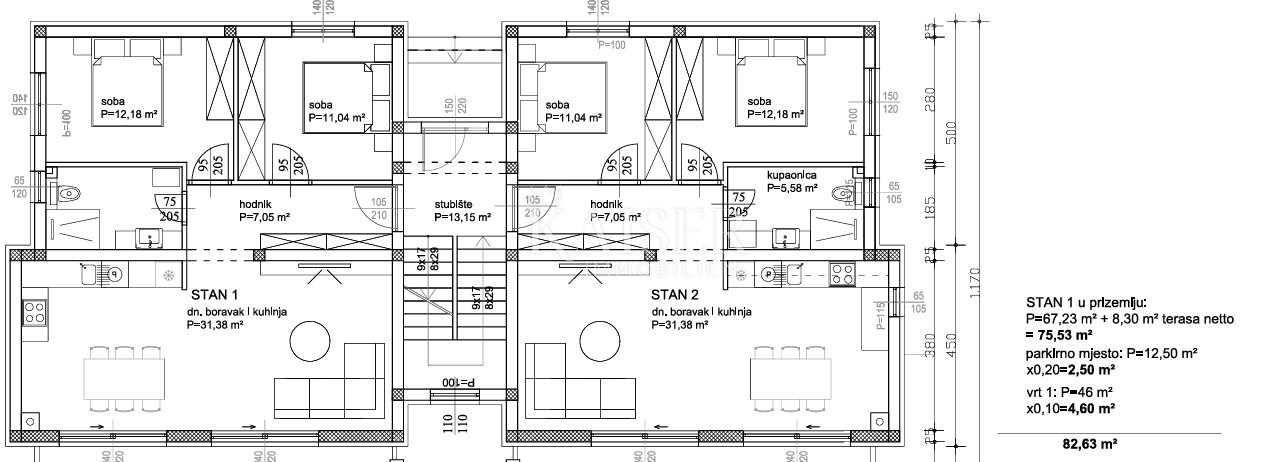 Apartment Zu verkaufen - Zadarska Sukošan