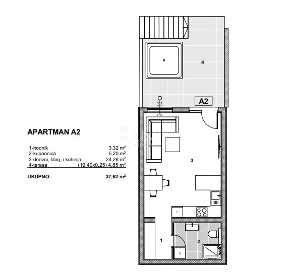 Apartment Zu verkaufen - Splitsko-dalmatinska Trogir