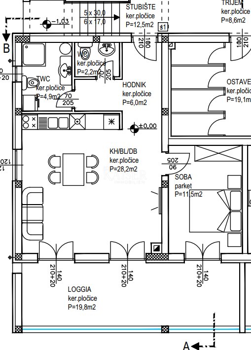 Apartment Zu verkaufen - Zadarska Zadar - foto 1/4