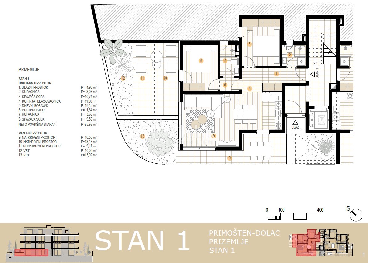 Apartma Naprodaj - Šibensko-kninska Primošten