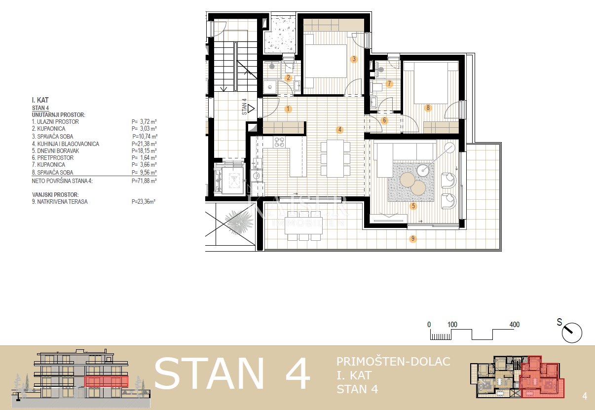 Apartma Naprodaj - Šibensko-kninska Primošten