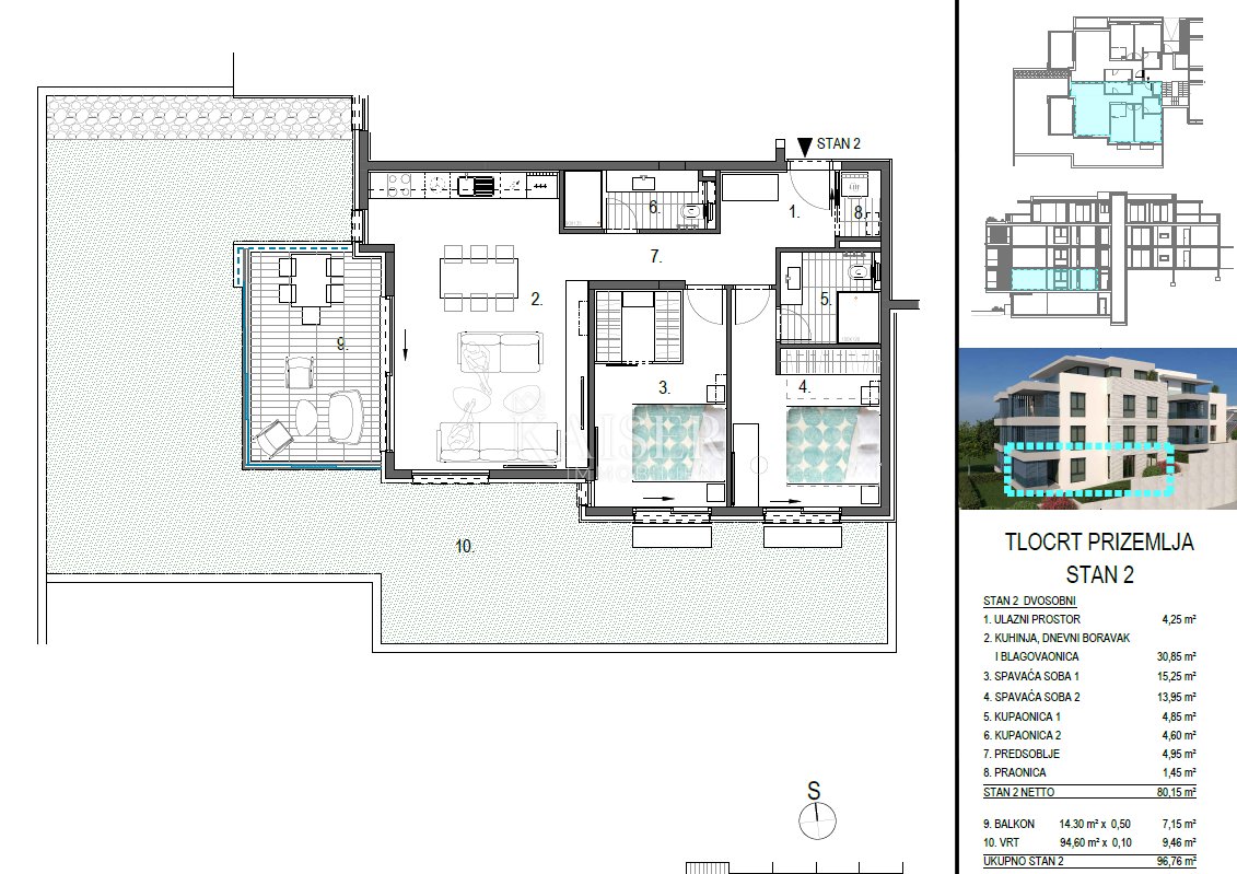 Appartement À vendre - Šibensko-kninska Primošten