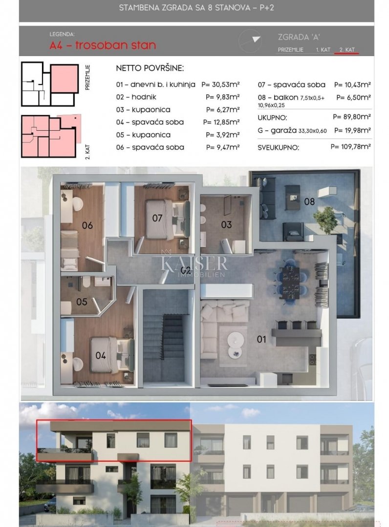 Apartma Naprodaj - Istarska Pula