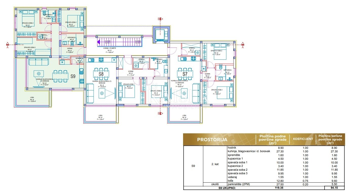 Appartement À vendre -  Privlaka