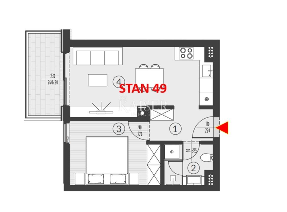 Apartment Zu verkaufen - Istarska Pula