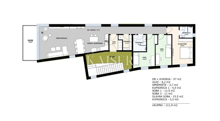 Flat For sale - Primorsko-goranska Kostrena - foto 4/4