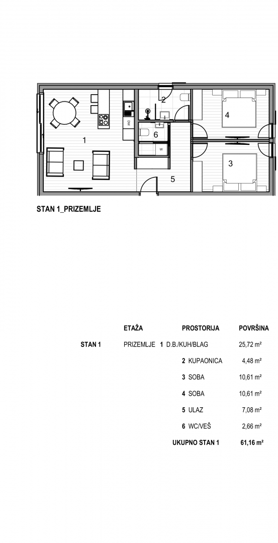 Apartmán Na predaj - Primorsko-goranska Krk