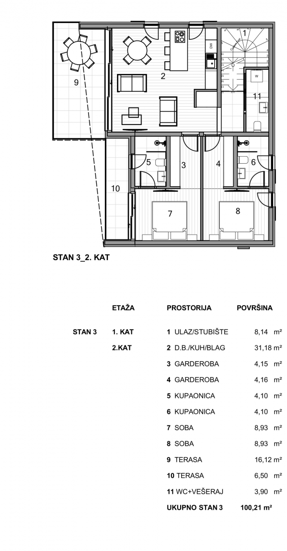 Apartmán Na predaj - Primorsko-goranska Krk
