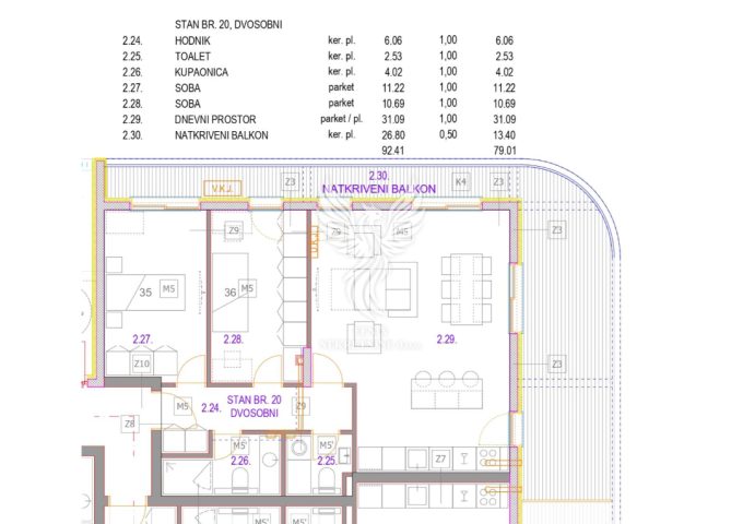 Apartment Zu verkaufen - Splitsko-dalmatinska Duilovo - foto 2/2