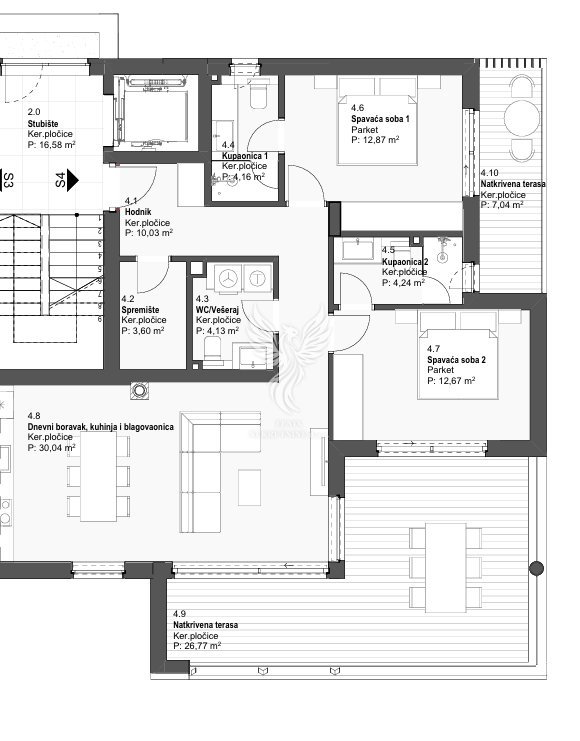 Apartma Naprodaj - Šibensko-kninska Tribunj
