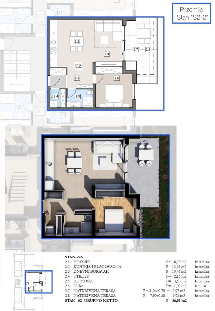 Apartmán Na predaj -  Labin