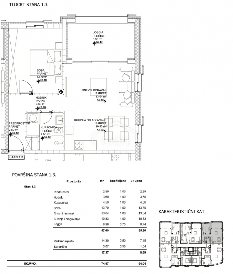 Flat For sale -  Cres
