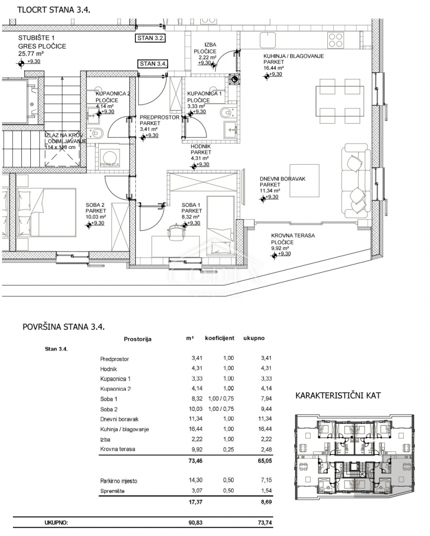 Apartmán Na predaj -  Cres