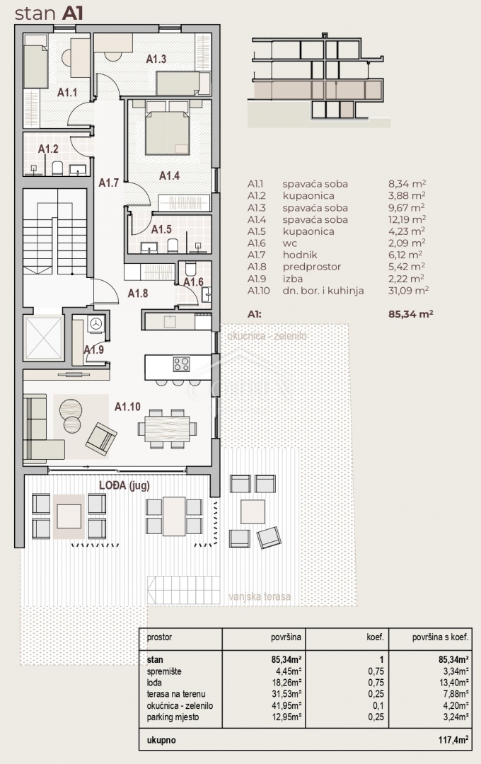 Apartmán Na prodej - Primorsko-goranska Kraljevica