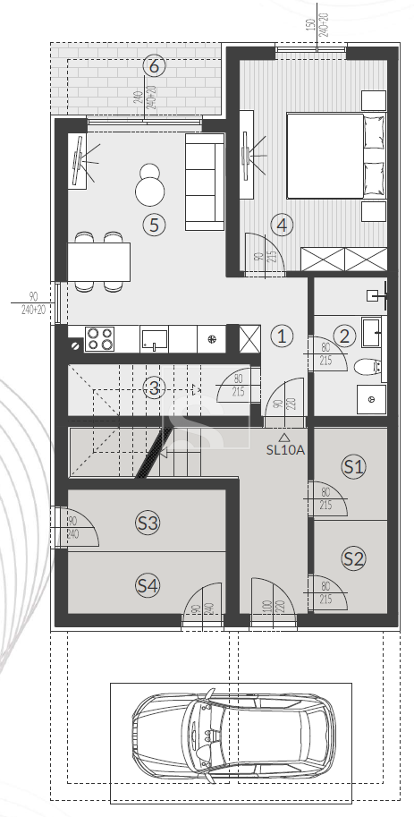 Apartment Zu verkaufen -  Štinjan
