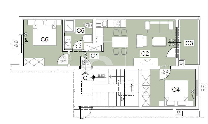 Flat For sale -  Šijana