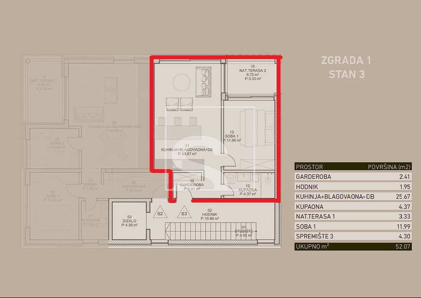 Apartmán Na prodej - Istarska Poreč - foto 2/6