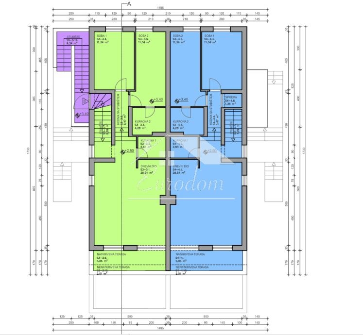 Apartma Na predaj -  Mandre