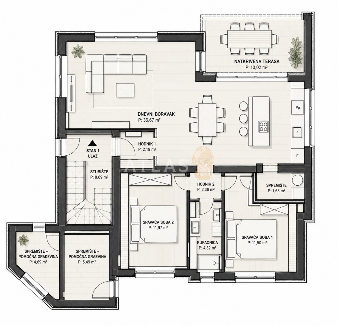 Appartement À vendre - Primorsko-goranska Vrbnik