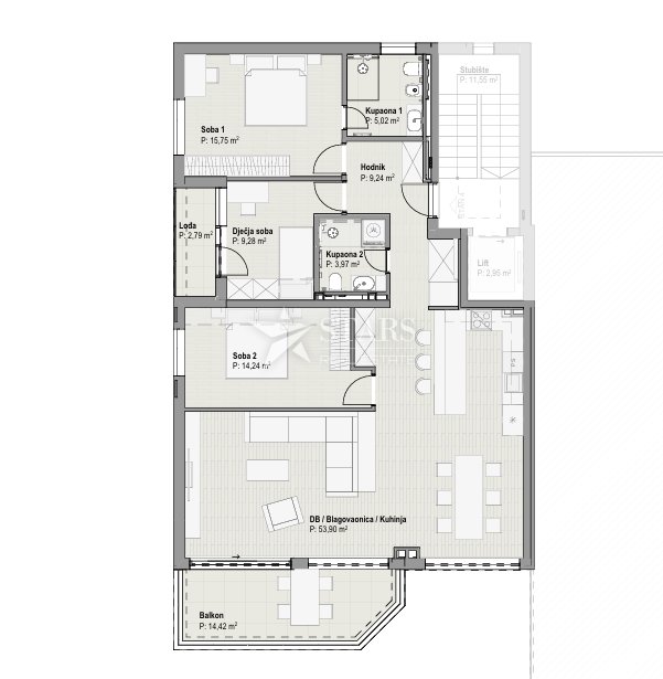 Apartmán Na predaj - Primorsko-goranska Bivio