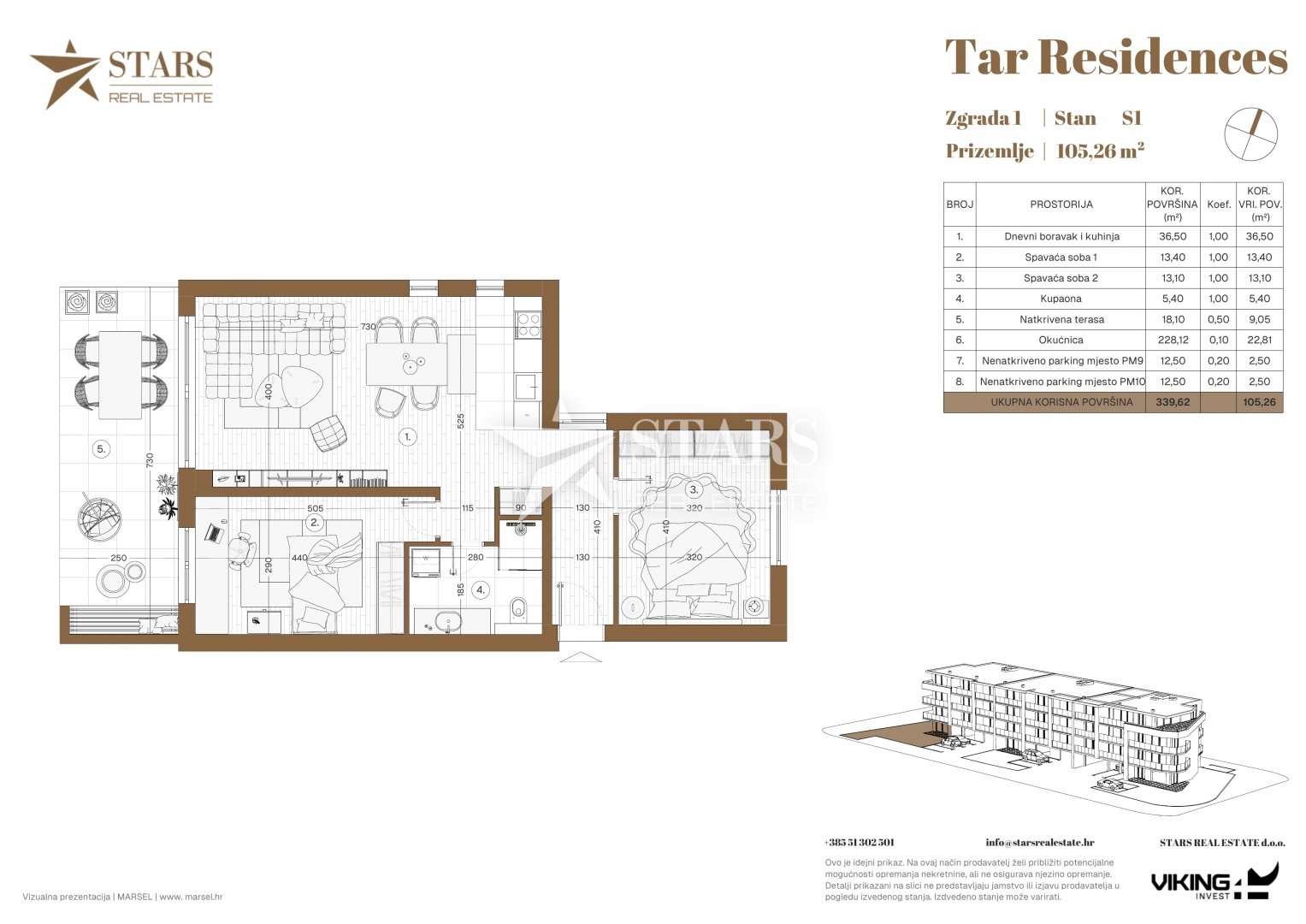 Apartma Naprodaj - Istarska Tar