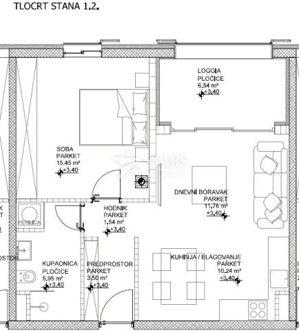 Apartma Naprodaj - Primorsko-goranska Cres - foto 3/8