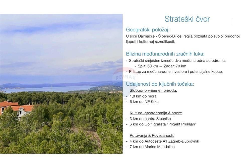 Terrain À vendre - Šibensko-kninska Bilice