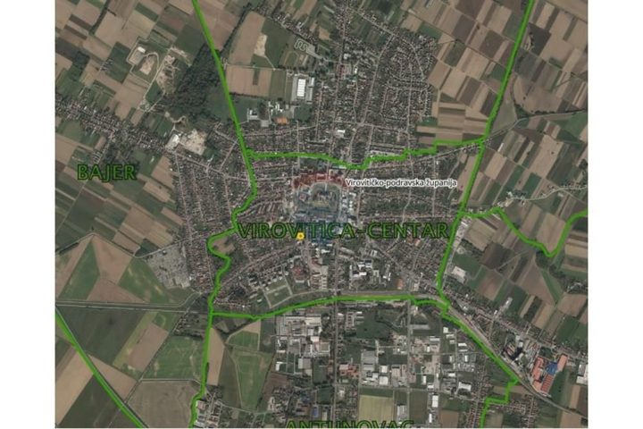 Parcela na predaj 922 m² – Virovitica