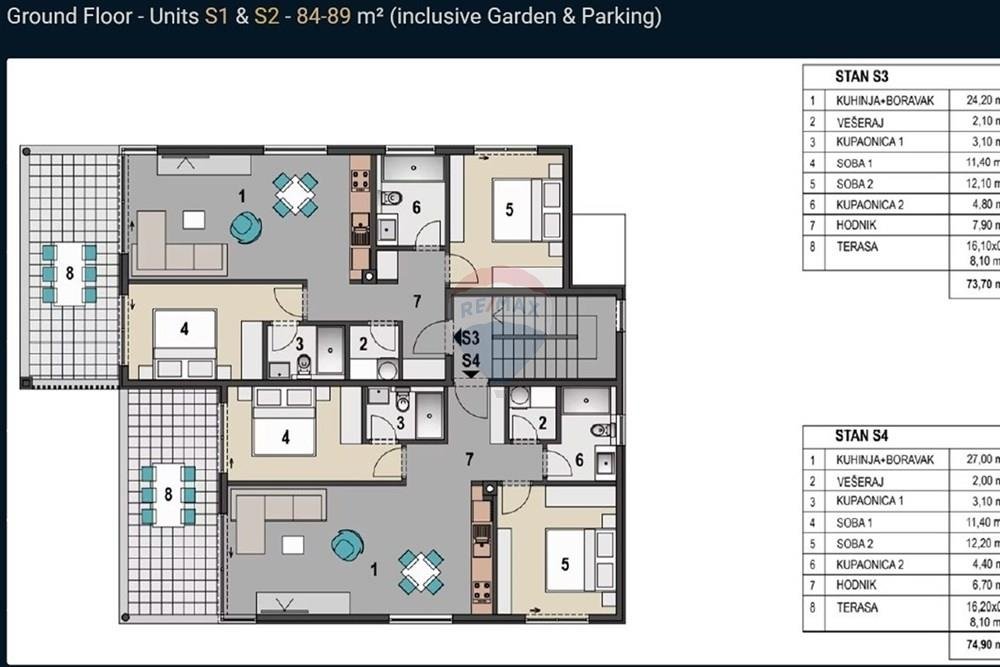 Apartment Zu verkaufen - Zadarska Mandre