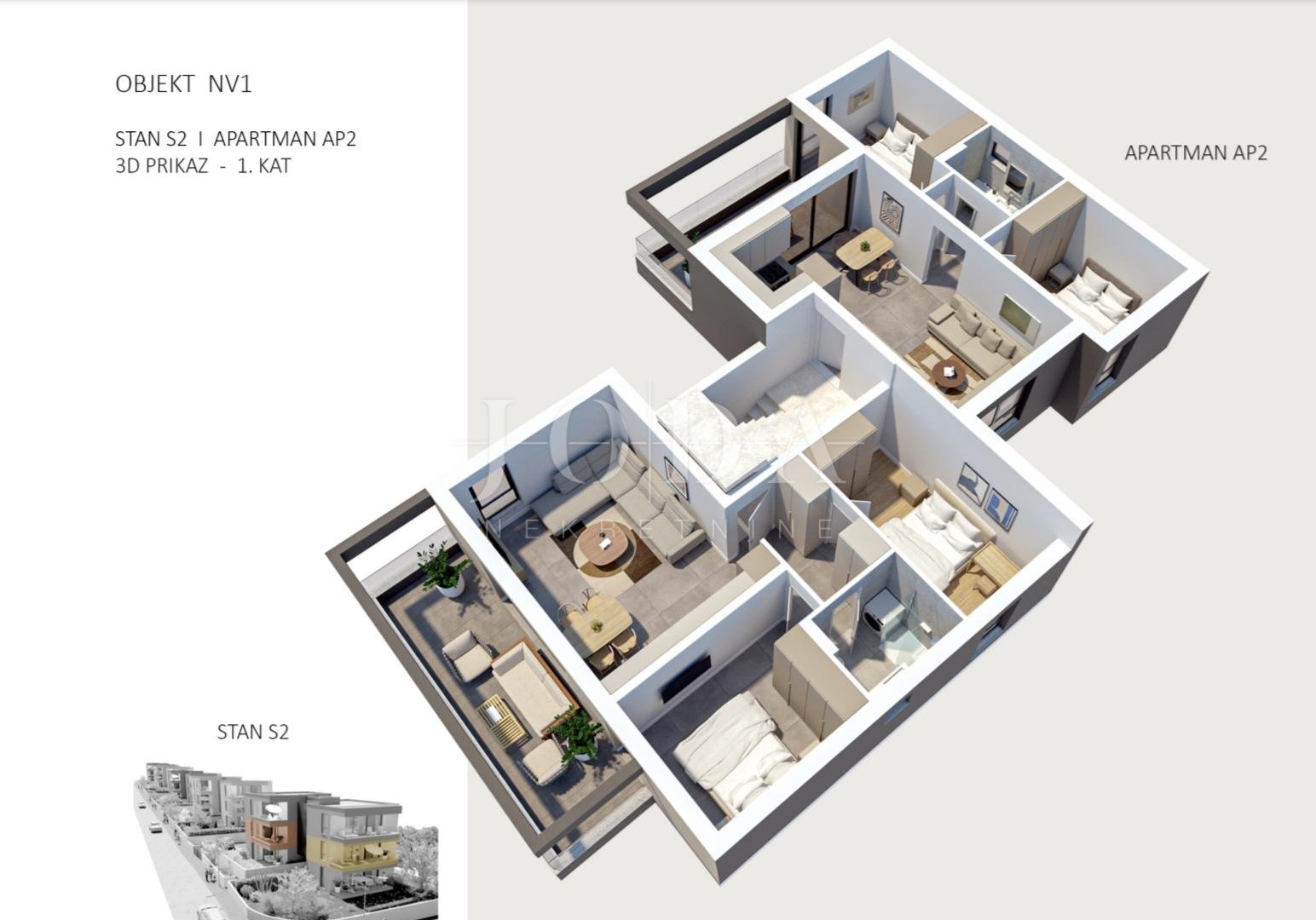Flat For sale - Ličko-senjska Novalja