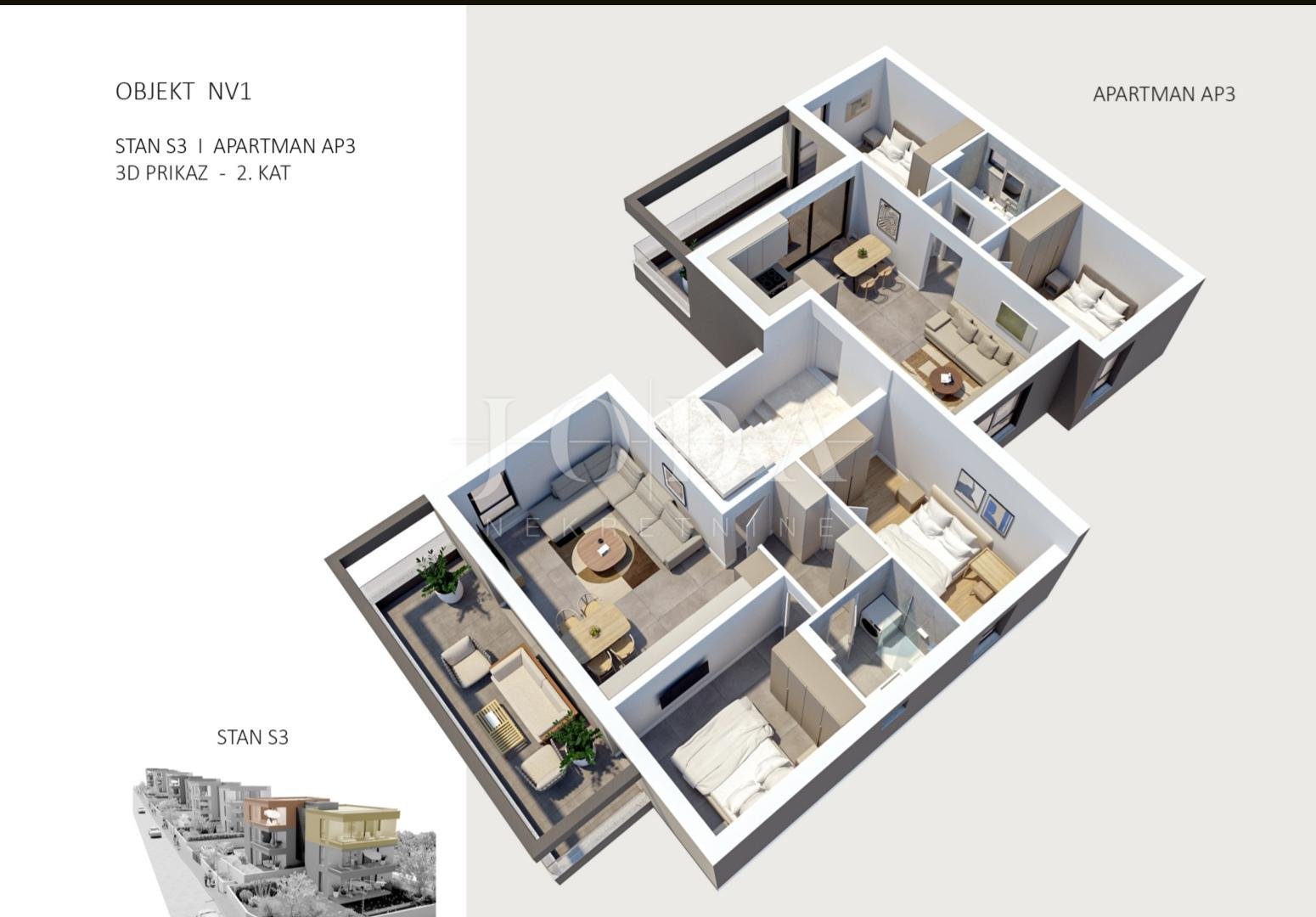 Flat For sale - Ličko-senjska Novalja