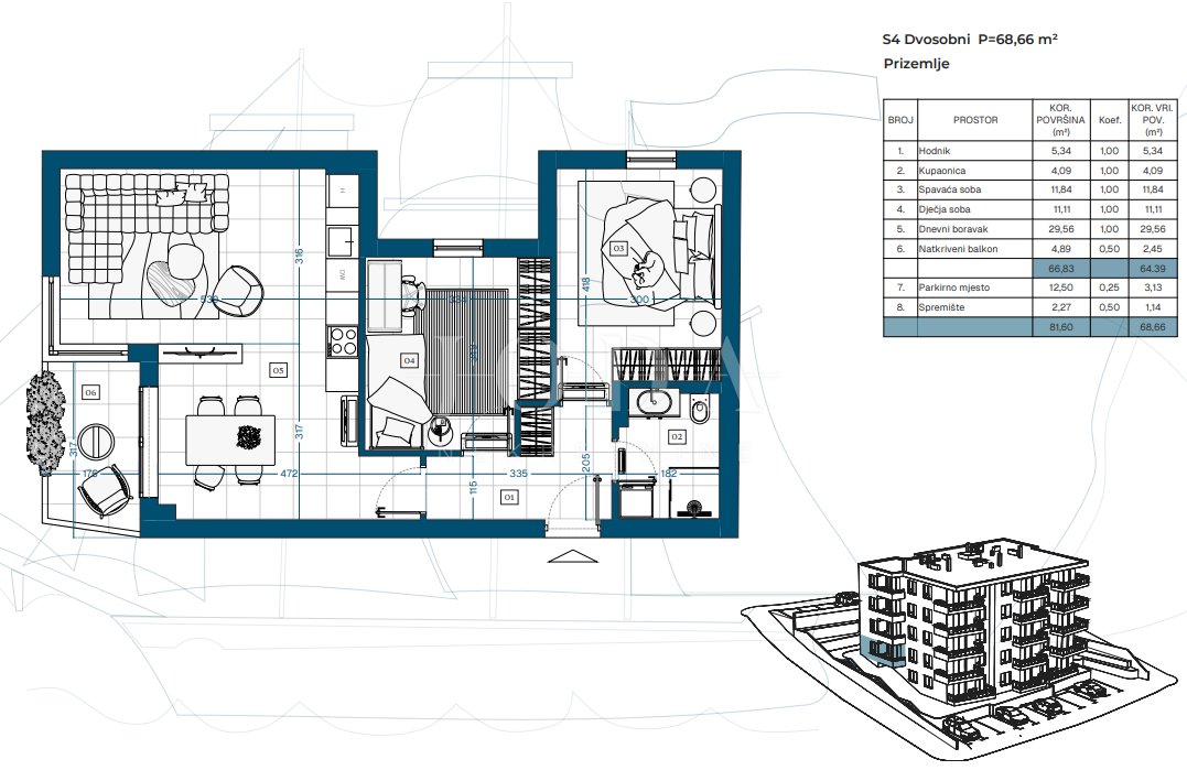Apartment Zu verkaufen - Primorsko-goranska Klenovica