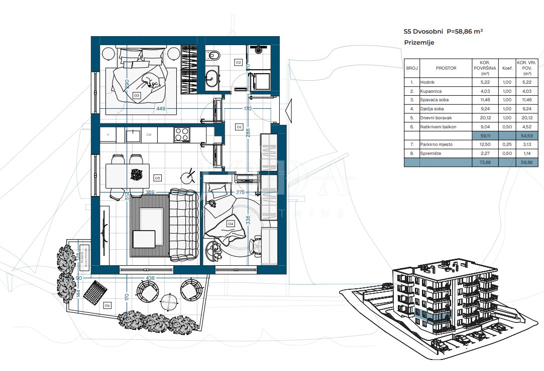 Apartment Zu verkaufen - Primorsko-goranska Klenovica