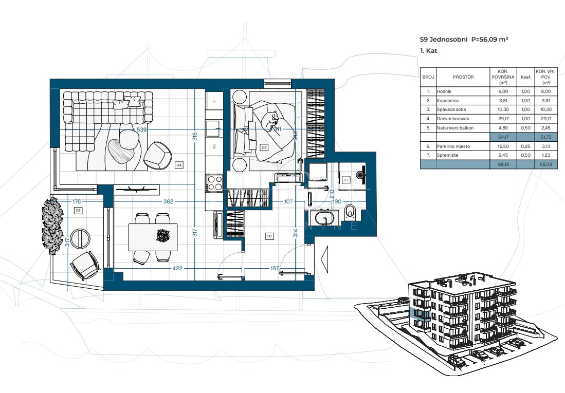 Apartment Zu verkaufen - Primorsko-goranska Klenovica