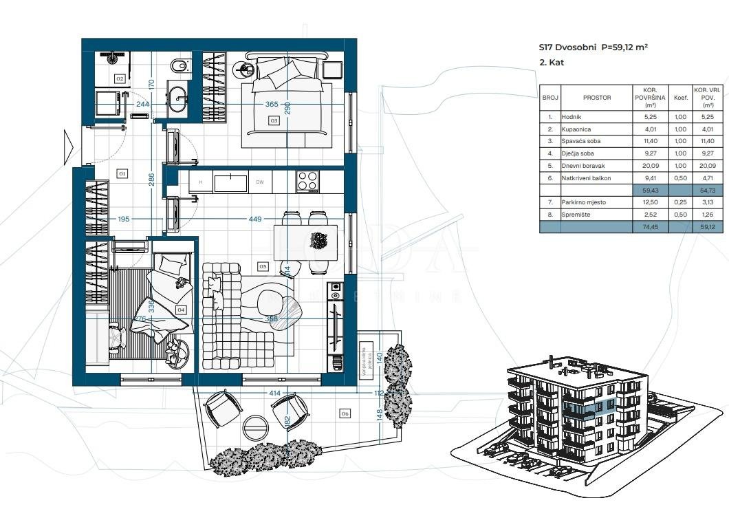 Apartment Zu verkaufen - Primorsko-goranska Klenovica