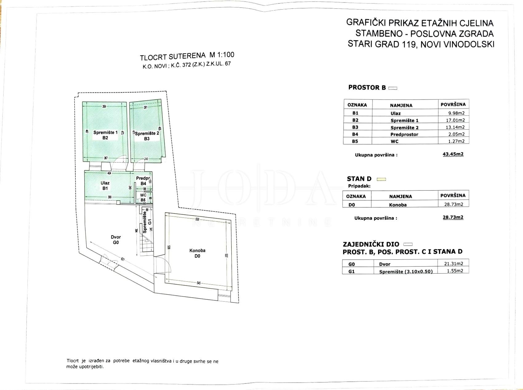 Poslovni prostori Na predaj - Primorsko-goranska Novi Vinodolski