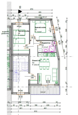 Apartma Naprodaj - Primorsko-goranska Tribalj - foto 4/4