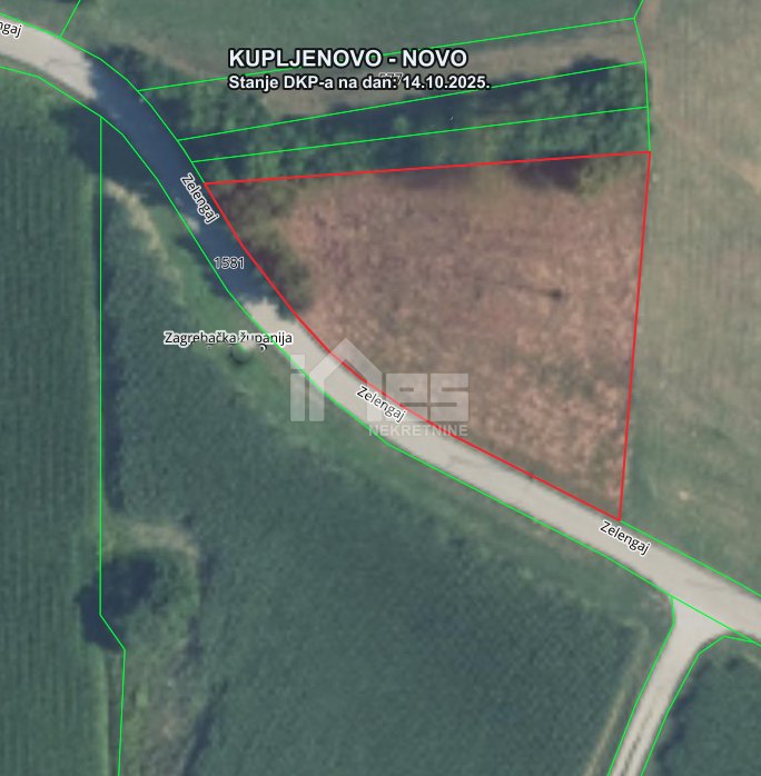 Land For sale - Zagrebačka Kupljenovo - foto 1/2