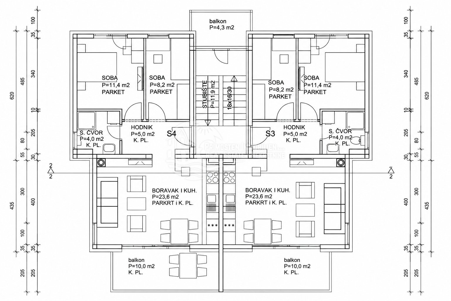 Apartma Naprodaj - Šibensko-kninska Rogoznica