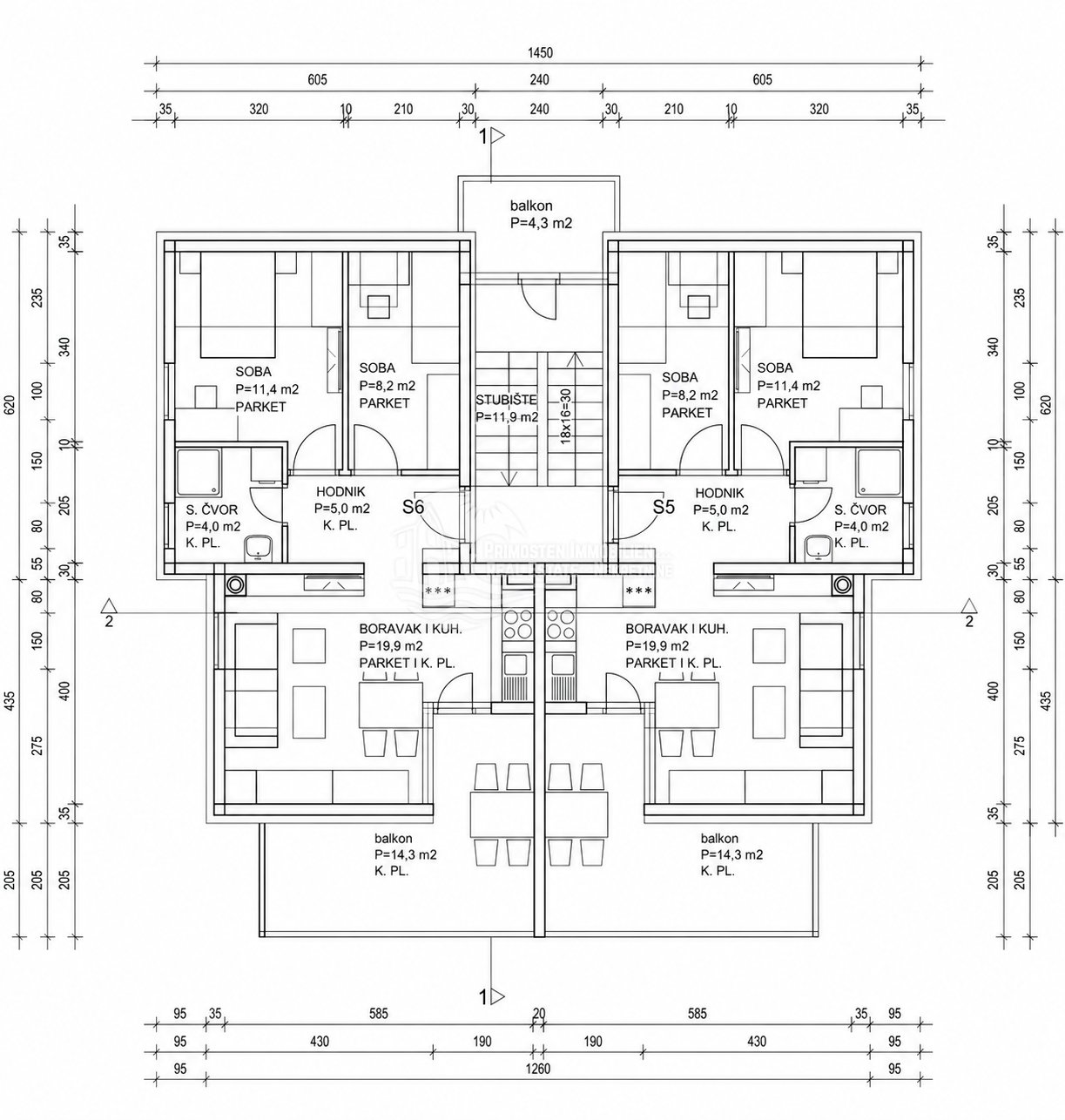 Appartamento In vendita - Šibensko-kninska Rogoznica