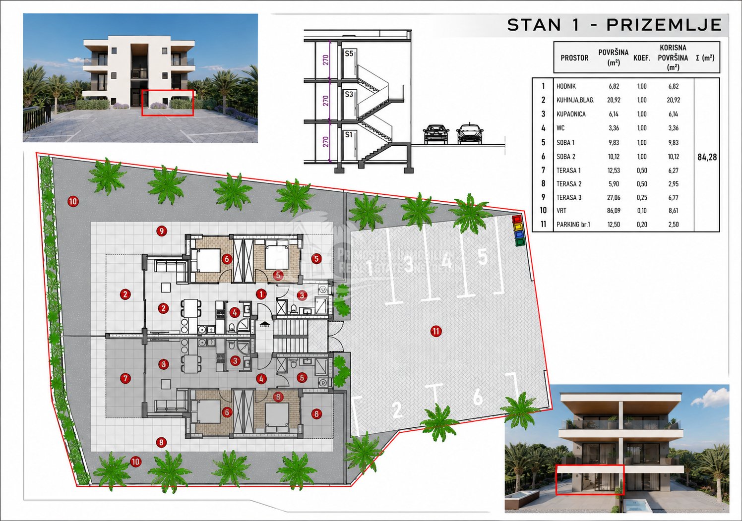 Apartma Naprodaj - Šibensko-kninska Rogoznica